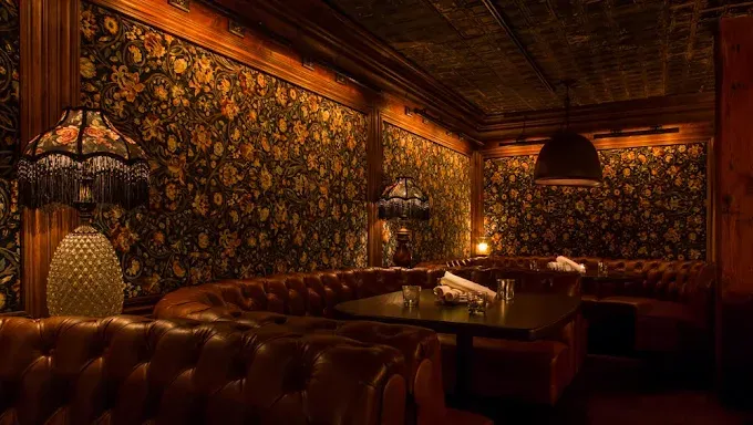 gilt bar interior